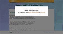 Desktop Screenshot of filtrade.org