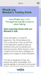 Mobile Screenshot of filtrade.org